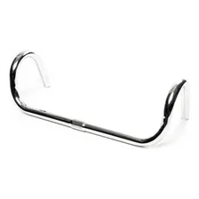 Guidão Bike Speed Corrida Caloi 10 Aço Cromado 25.4mm X440mm Foto mini 3