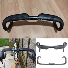 Guidão Drop Rxl Sl Para Bicicleta, Guidão De Carbono, Guidão Ultraligeiro De Carbono, 31,8 X 420 Mm, Preto Ud, Queda Brilhante: 130 Mm. Alcance De 80 Mm. Guidão De Bicicleta De Estrada Foto mini 3