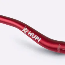 Guidão Hupi Pub Rise 40 31,8mm X 800mm - Vermelho Foto mini 3