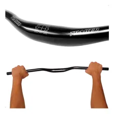 Guidão Para Bike Mtb Alto AlumÃnio 31.8x680 60mm Preto Gtu Foto mini 1