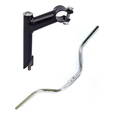 Guidão Polido Aço Reforçado Tipo Titan Bike Bmx Mtb Mobilete Foto  mini 1