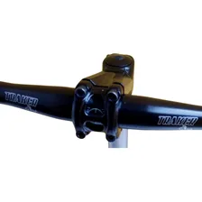 Guidão Reto Bicicleta AlumÃnio Gtu Mtb Reto 31.8mm Preto Foto mini 1
