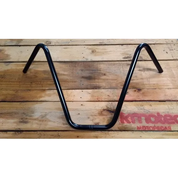 Guidom Bicicleta Chopper Low Bike Custom 7/8 22 Mm Preto Foto 1