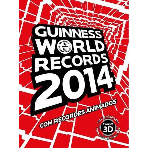 Guinness World Records 2014, De Craig Glenday. Editora Guinness Em Português Foto 1