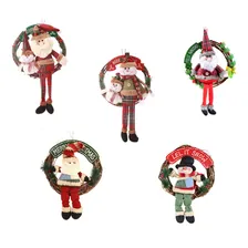 Guirlandas Natalinas Decorativas - Diversos Modelos Tamanhos Cor Papai Noel - Fei04 Foto mini 2