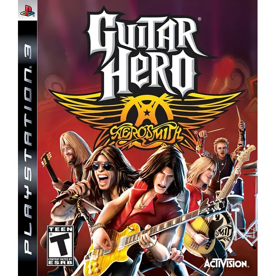 Guitar Hero Aerosmith PS3 MĂdia FĂsica Foto 1