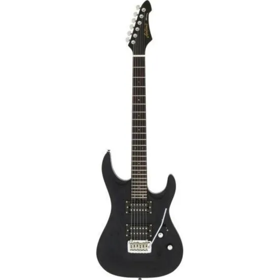 Guitarra Aria Pro Ii Mac-dlx Stained Black Foto 1