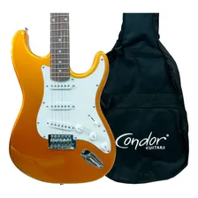 Guitarra Condor Strato Rx10 Gdn Dourada Foto mini 1