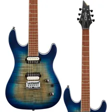 Guitarra Cort Captação Emg Kx300 Open Pore Cobalt Burst Opcb Foto mini 2