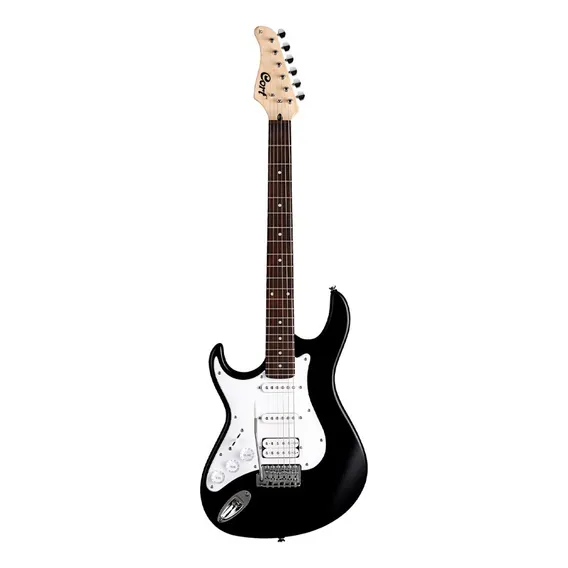 Guitarra Cort G110lh Hss Strato Canhoto Black Foto 1