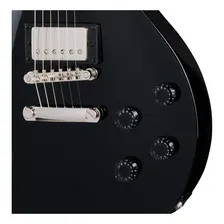 Guitarra elétrica EpiPhone Les Paul Tribute Ebony Black Foto mini 4