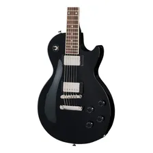 Guitarra elétrica EpiPhone Les Paul Tribute Ebony Black Foto mini 3