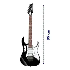 Guitarra Elétrica Ibanez Jem Jr Steve Vai Signature Preta Bk Cor Preto Orientação da mão Destro Foto mini 4