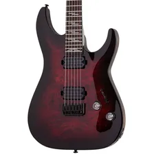 Guitarra elétrica preta Schecter Omen Elite-6 Cherry Burst Guitarra destra Guitarra destra Foto mini 1