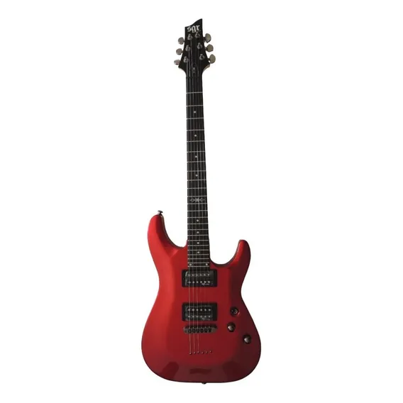 Guitarra elétrica Sgr Schecter C-1 com estojo para guitarra direita Foto 1