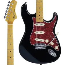 Guitarra Elétrica Tagima Stratocaster Tg-530 Black Foto mini 2