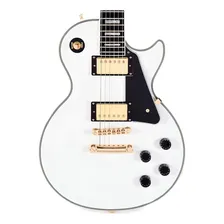 Guitarra EpiPhone Les Paul Custom Alpine White Foto mini 2