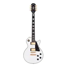 Guitarra EpiPhone Les Paul Custom Alpine White Foto mini 1