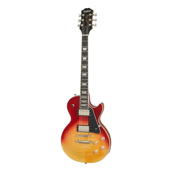 Guitarra EpiPhone Lespaul Modern Figured Cor Amarelo Orientação Da Mão Destro Foto 1
