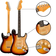 Guitarra Fender American Ultra Ii Stratocaster Hss Ebony Fin Foto mini 1