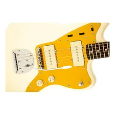 Guitarra Fender Squier J. Mascis Jazzmaster Vintage Branco Foto mini  3