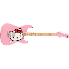 Guitarra Fender X Hello Kitty Stratocaster de edição limitada Foto  mini 1