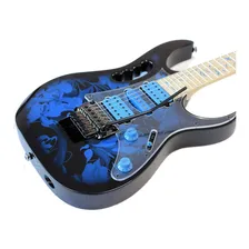 Guitarra Ibanez Jem 77p Premiun BFP Cor Azul Material da Escala Maple/Walnut Orientação da mão Destro Foto mini 3