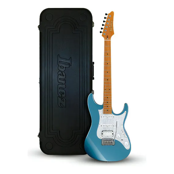 Guitarra Ibanez Prestige Az2204 Ice Blue Metallic Com Case Foto 1