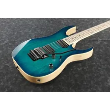 Guitarra Ibanez Prestige Rg652ahm Nebula Green Burst C/ Case Foto mini 3