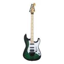 Guitarra Jackson Adrian Smith Sdxq Mn Transparent Green/w Foto mini 1