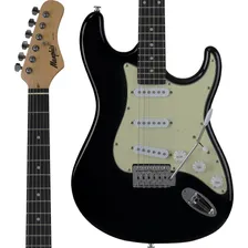 Guitarra Memphis Mg-30 Mg30 Bks Df/mg Black Satin Foto mini 1