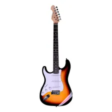 Guitarra Michael Canhoto Gm217n Strato Ponte Standard Com Nf Foto  mini 1
