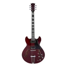 Guitarra Michael Michael Jazz Action GM1159N Wine Red - Saldo Foto mini 1
