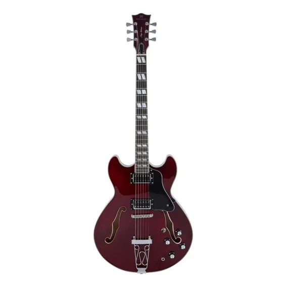 Guitarra Michael Michael Jazz Action GM1159N Wine Red - Saldo Foto 1