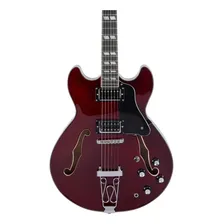 Guitarra Michael Michael Jazz Action GM1159N Wine Red - Saldo Foto mini 3