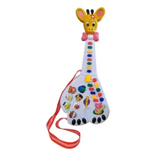 Guitarra Musical Infantil Girafa 26 Teclas Sons E 10 Músicas Foto mini 3