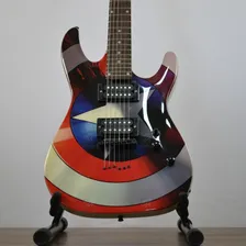 Guitarra Phx Gmc-1 Marvel Capitão América Foto mini 1