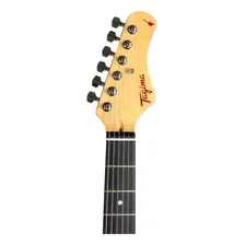 Guitarra Profissional Tagima Stratocaster Ferragens Pretas Foto mini 3