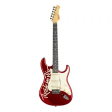 Guitarra Profissional Tagima Stratocaster Ferragens Pretas Foto mini 1