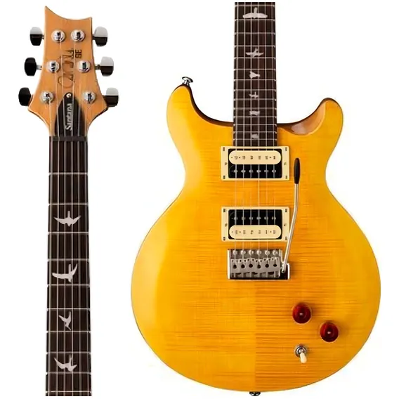 Guitarra Prs Se Santana Sy Sa Yellow Com Bag Cor Amarelo Foto 1