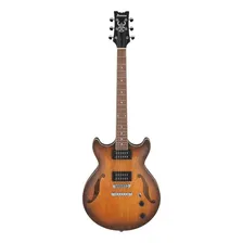 Guitarra Semi-acústica Ibanez Am53 Tobacco Flat Foto mini 2