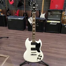 Guitarra Sg Shelter Detroit 305 White Foto mini 3