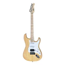Guitarra Stratocaster Ash Hss Natural Pro Shelter Foto mini  2