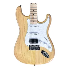 Guitarra Stratocaster Ash Hss Natural Pro Shelter Foto mini 4