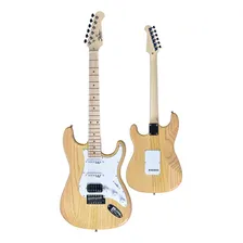 Guitarra Stratocaster Ash Hss Natural Pro Shelter Foto  mini 1