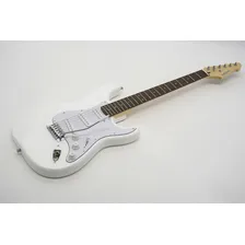 Guitarra Stratocaster Rockwave Rw50wh Maple Branca Foto mini 2
