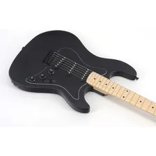 Guitarra Stratocaster Strinberg Sts100bks Preta Fosca Foto mini  3