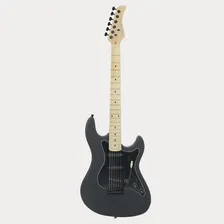 Guitarra Stratocaster Strinberg Sts100bks Preta Fosca Foto  mini 1