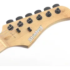 Guitarra Stratocaster Strinberg Sts100bks Preta Fosca Foto mini 4