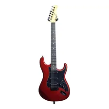 Guitarra Stratocaster Tagima Sixmart Vermelha Com Efeitos Foto mini 1